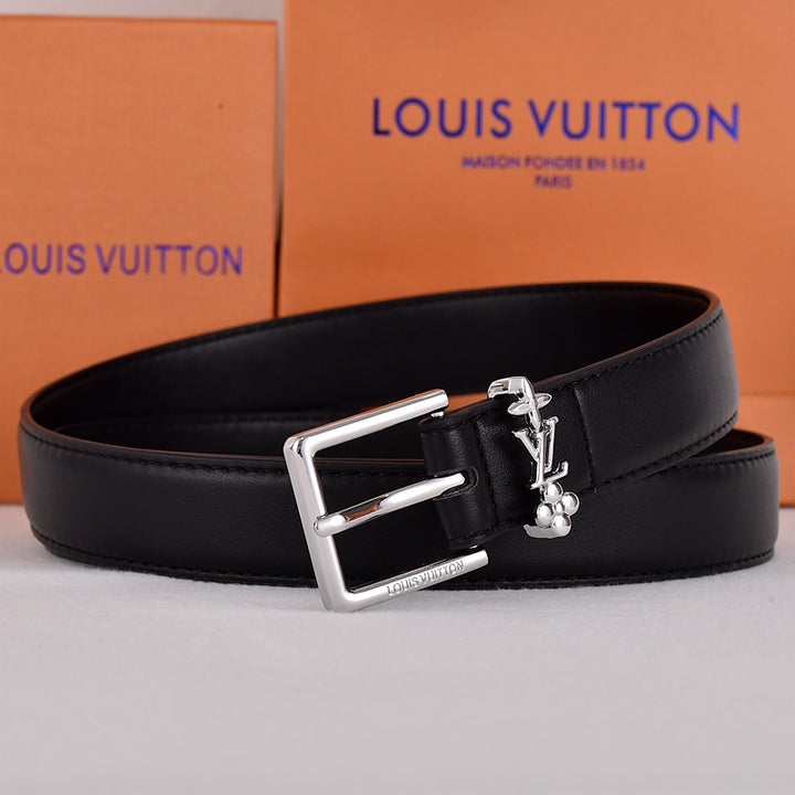 Three Color Clover Women's Belt
