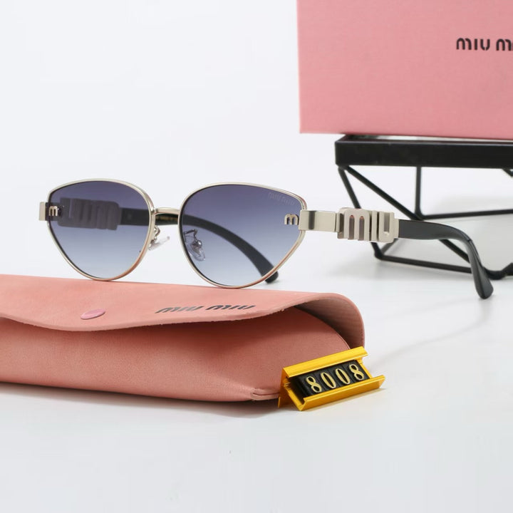 6 Color Trendy Cat Eye Frame Sunglasses
