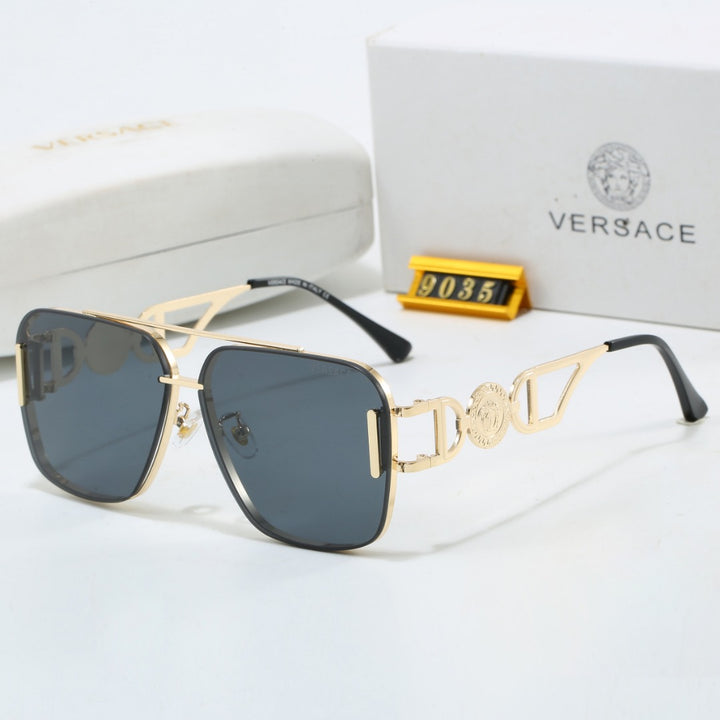 6 Color Metal Embellished Geometric Sunglasses