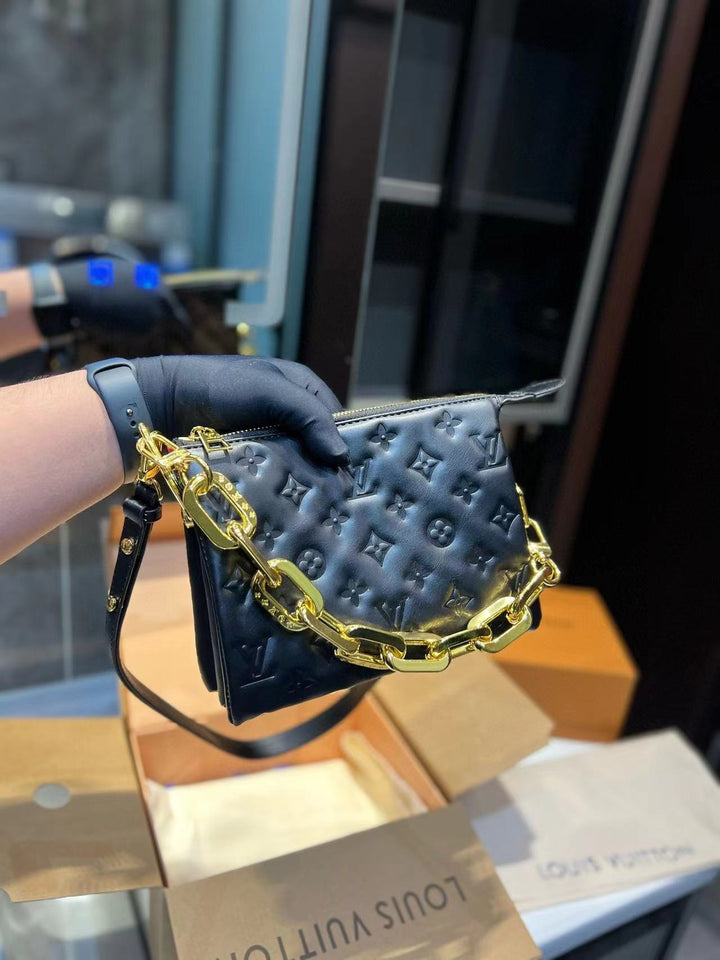 Black Vintage Clutch Bag