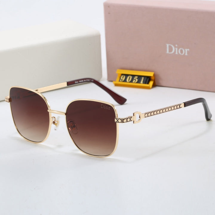 7 Color Elegant Metal Frame Sunglasses