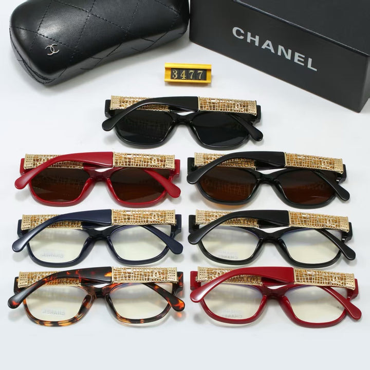 7 Colors of Metal Embellished Sunglasses