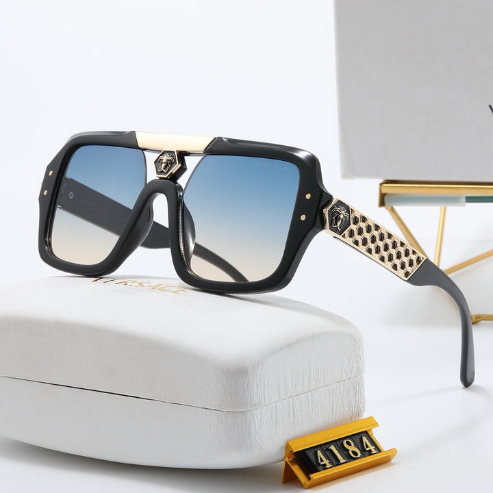 4 Color Metal Embellished Sunglasses