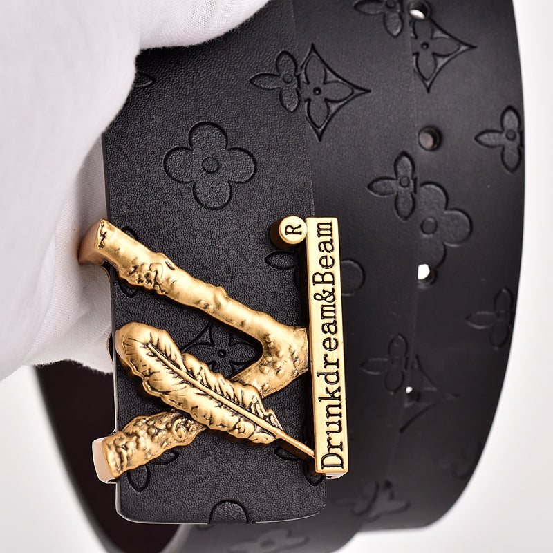 4 Color Fashion Letter Belt