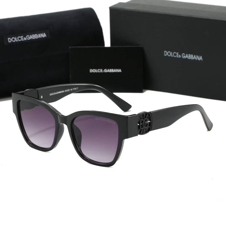 6 Color Metal Logo Design Sunglasses