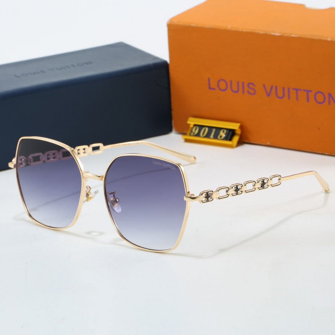 6 Color Luxury Chain Design Sunglasses