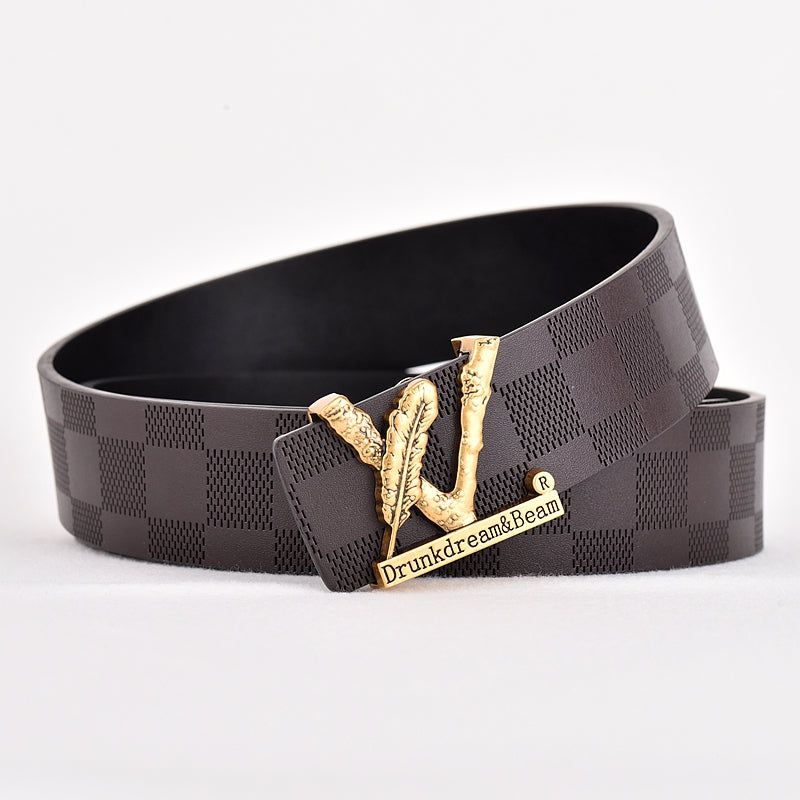 4 Color Fashion Letter Belt