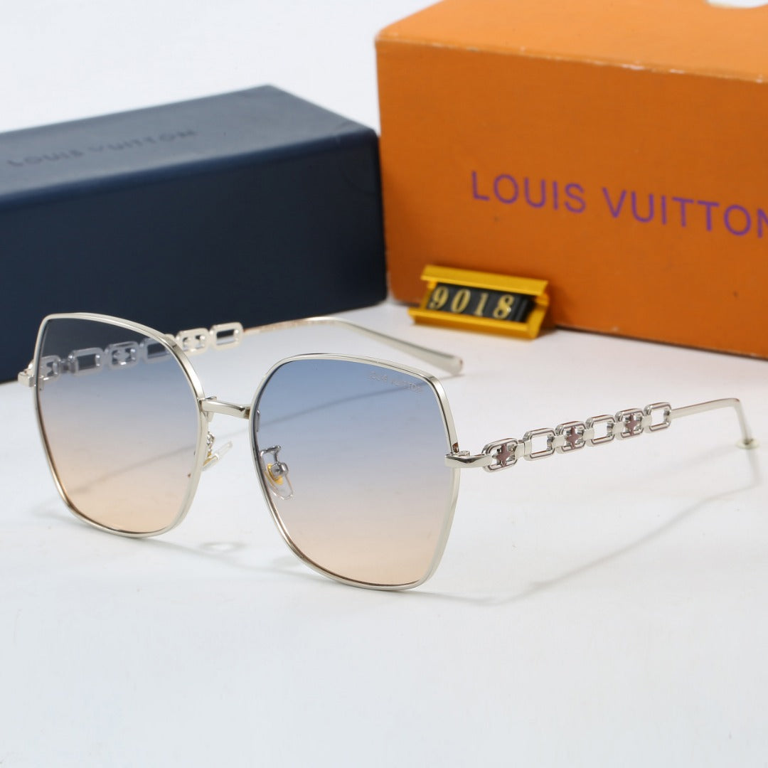 6 Color Luxury Chain Design Sunglasses