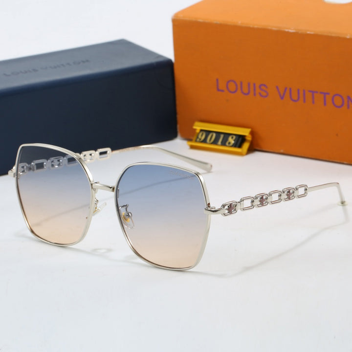6 Color Luxury Chain Design Sunglasses