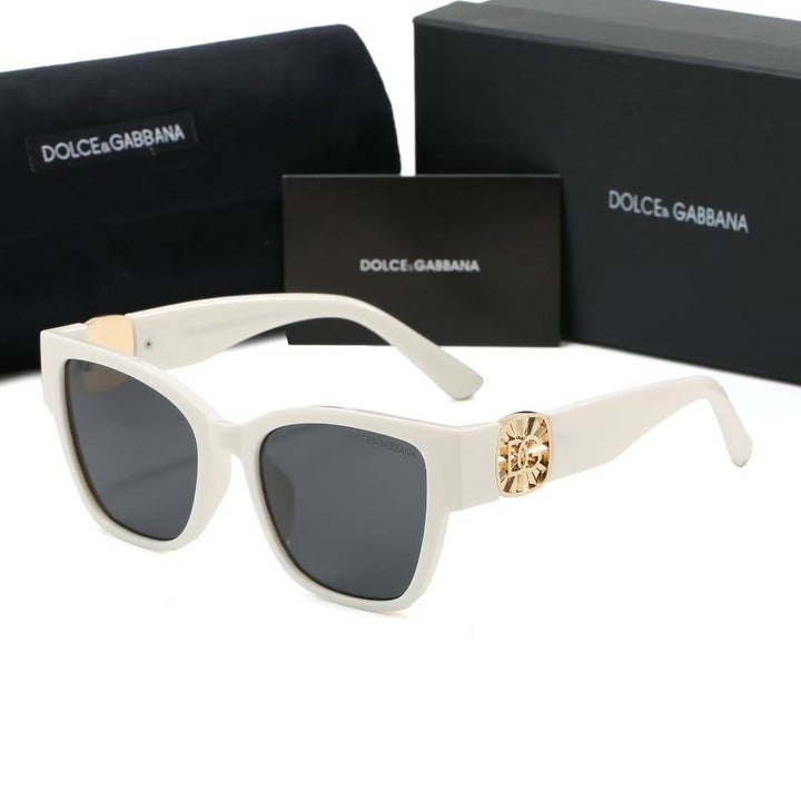 6 Color Metal Logo Design Sunglasses