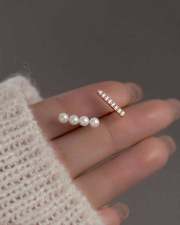 Tabitha Mismatch Stud Earrings