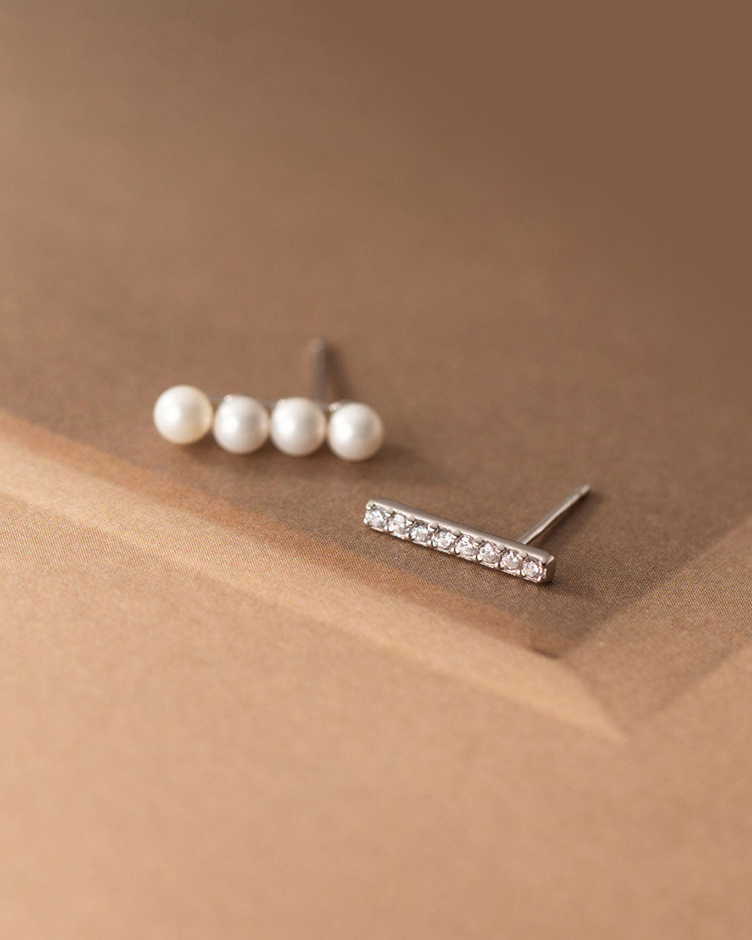 Tabitha Mismatch Stud Earrings