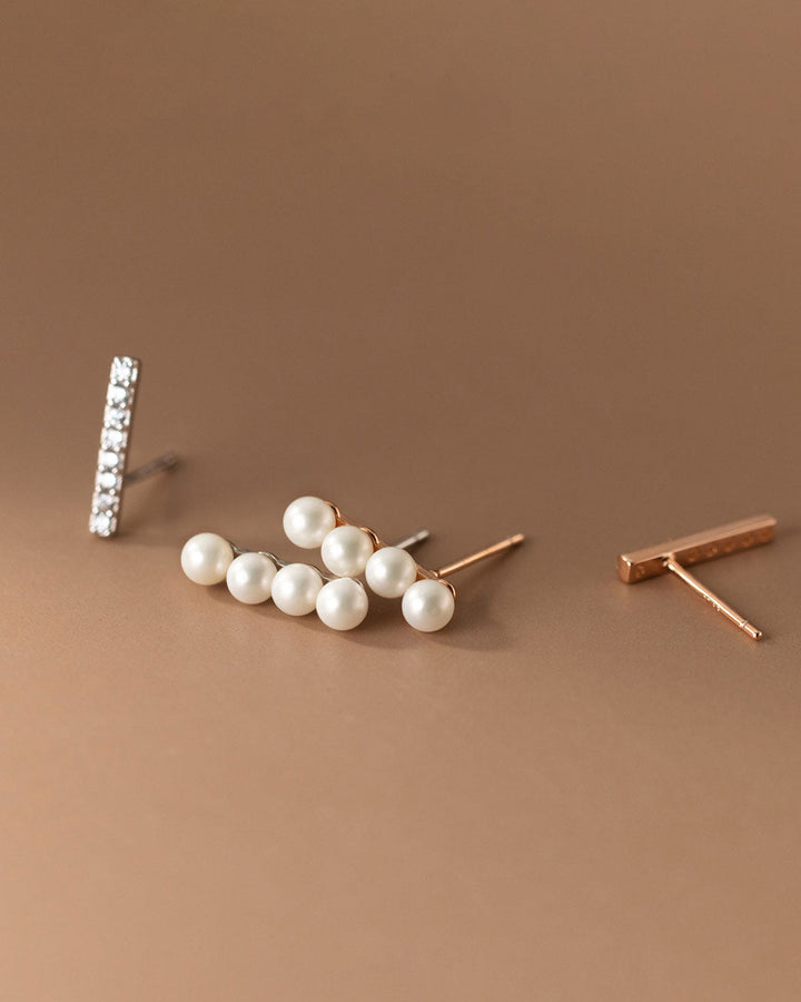 Tabitha Mismatch Stud Earrings