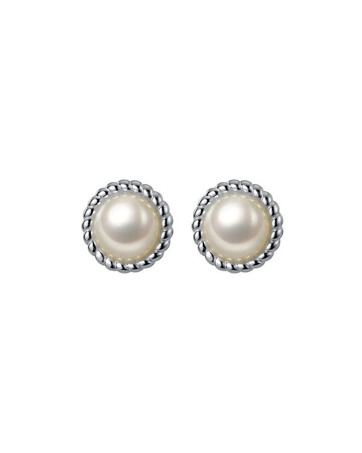 Levi Pearl Stud Earrings