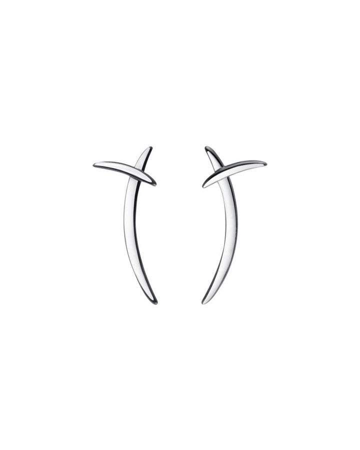 X Climber Stud Earrings