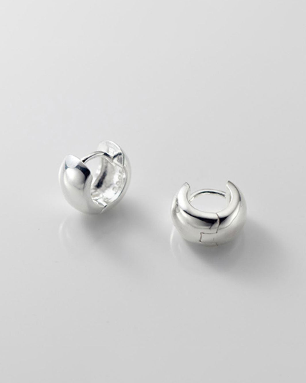 Tiny Thick Huggie Earrings