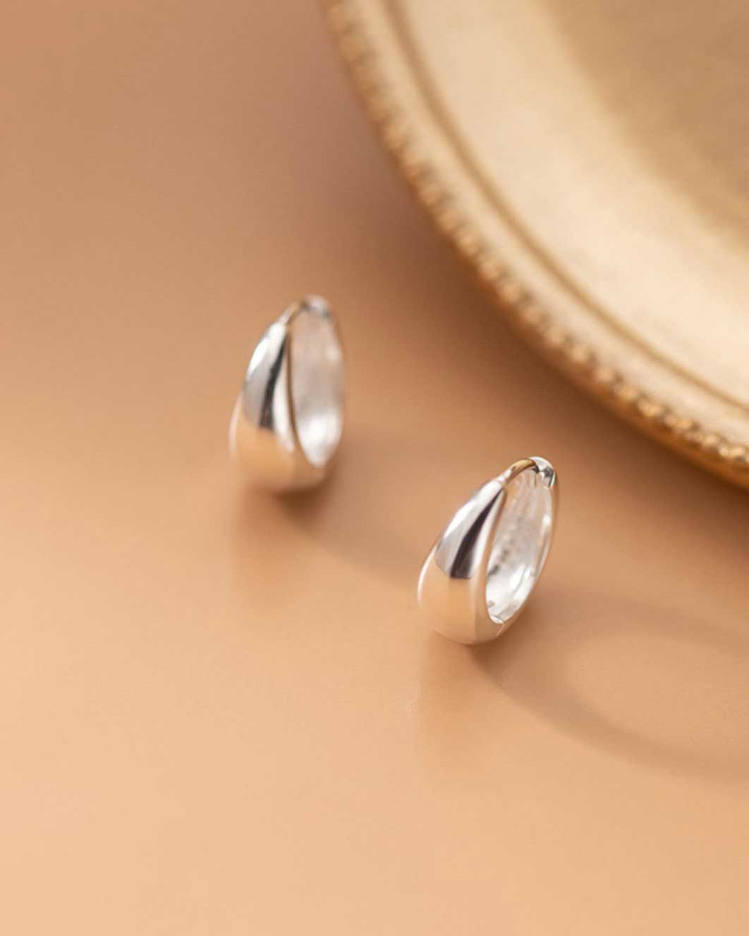 Alora Huggie Earrings