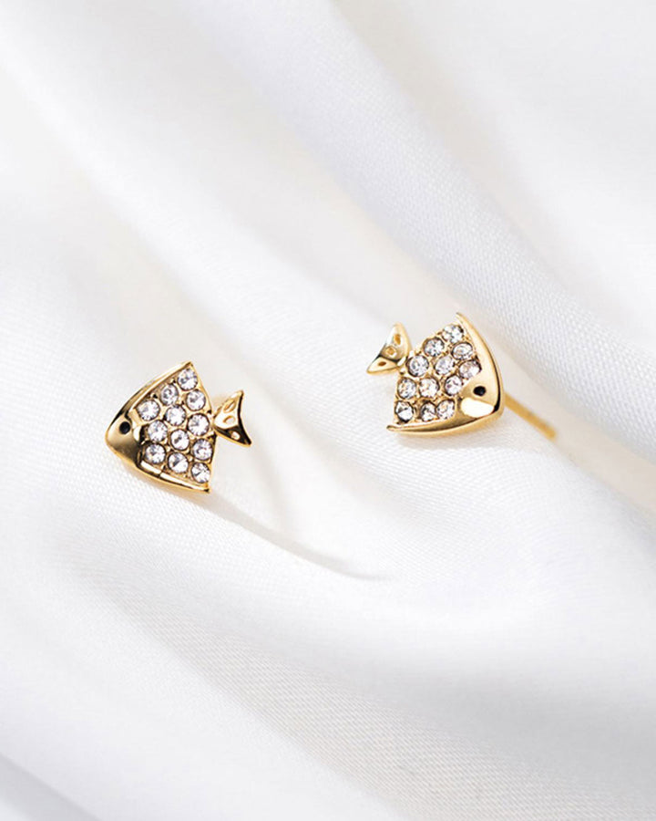Fish Stud Earrings