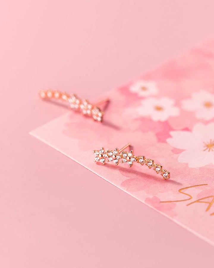 Valentina Diamond Ear Climbers