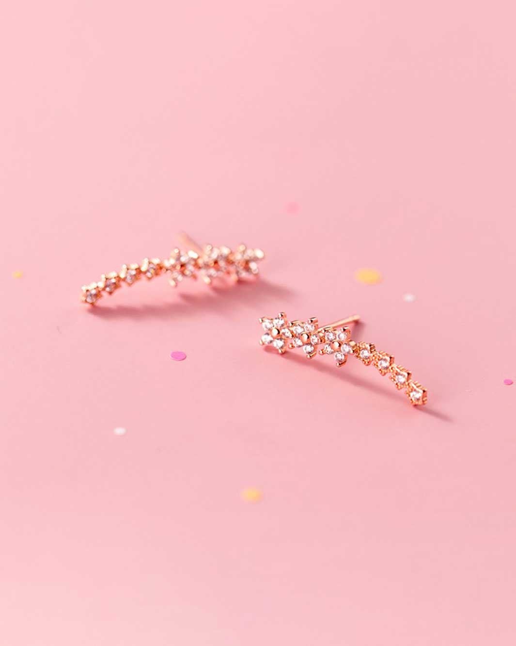 Valentina Diamond Ear Climbers