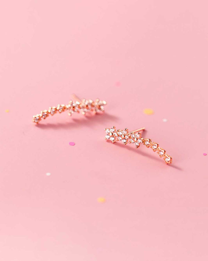 Valentina Diamond Ear Climbers