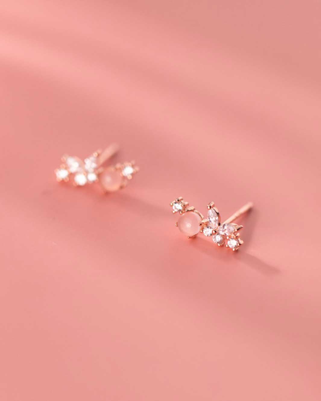Athalia Butterfly Stud Earrings