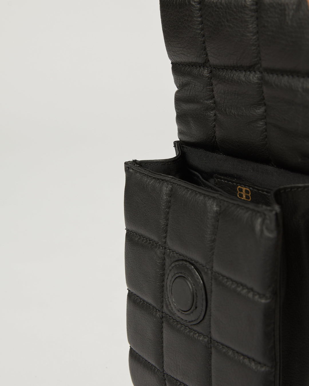 NATALIE LEATHER CROSSBODY