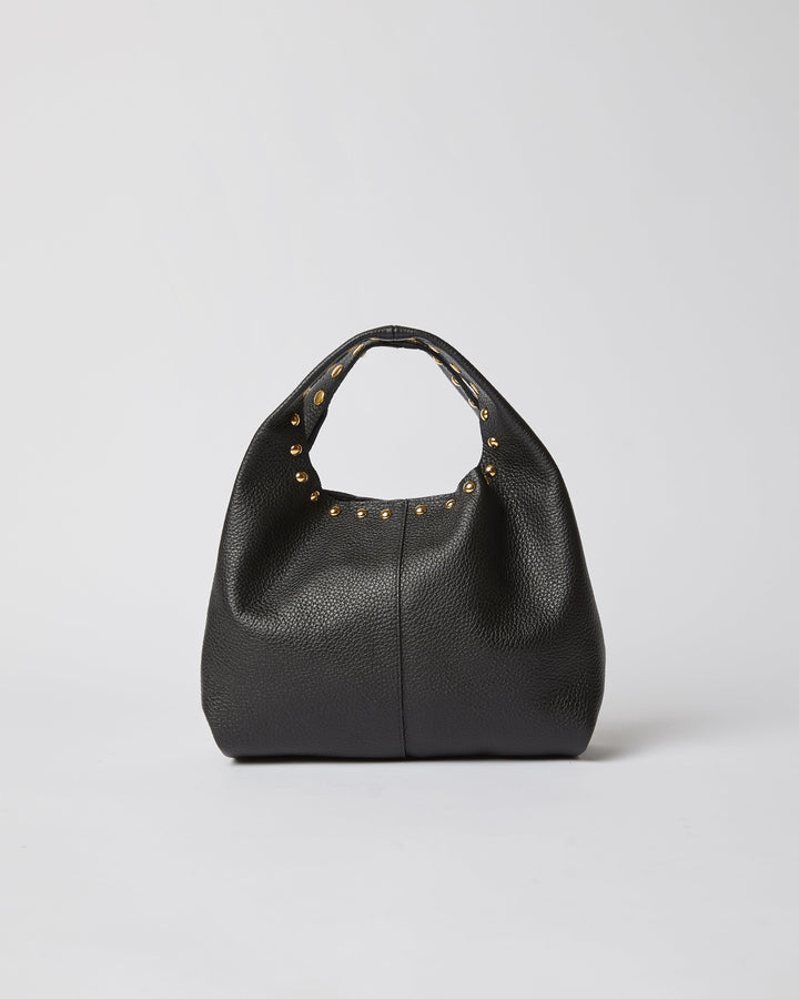 SIDNEY MINI LEATHER TOTE STUDDED