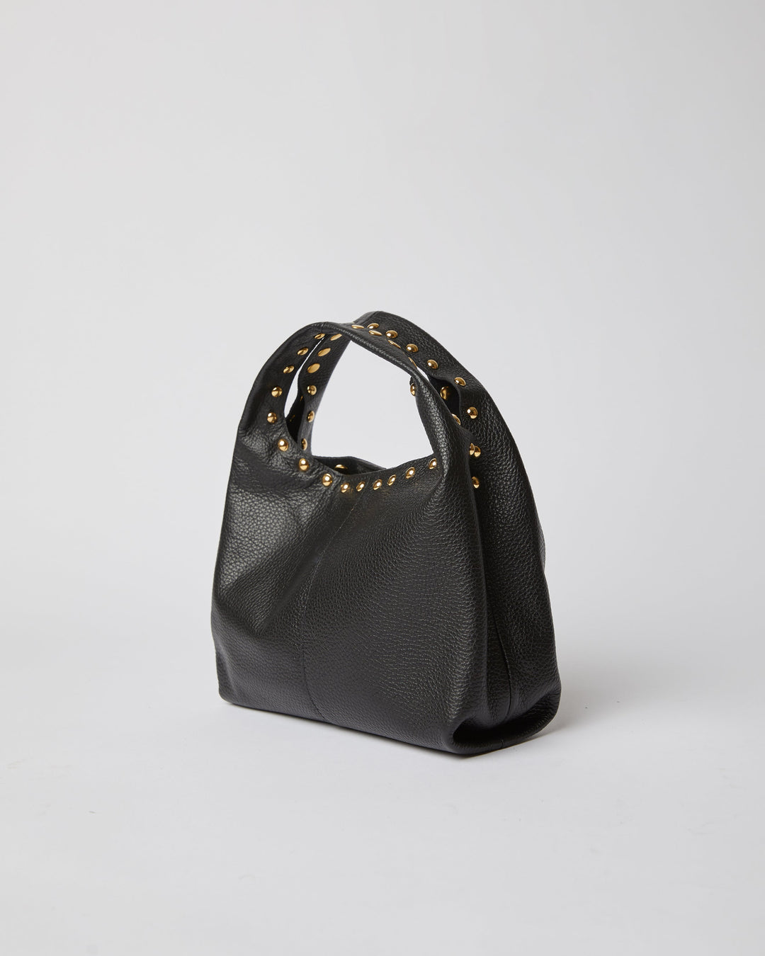 SIDNEY MINI LEATHER TOTE STUDDED