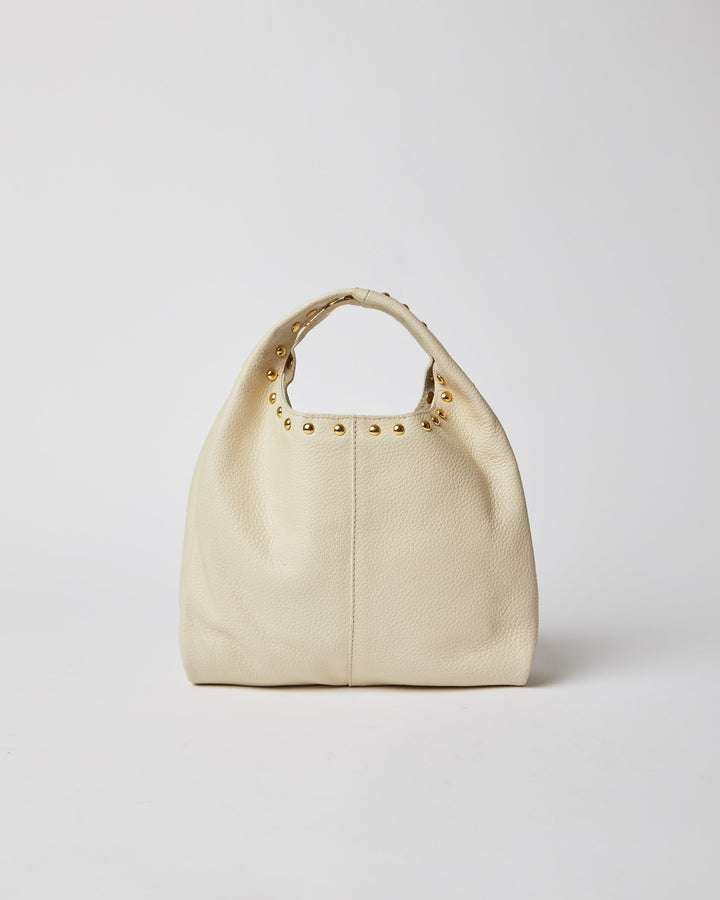 SIDNEY MINI LEATHER TOTE STUDDED