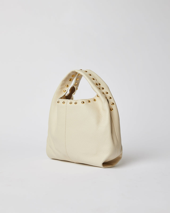 SIDNEY MINI LEATHER TOTE STUDDED