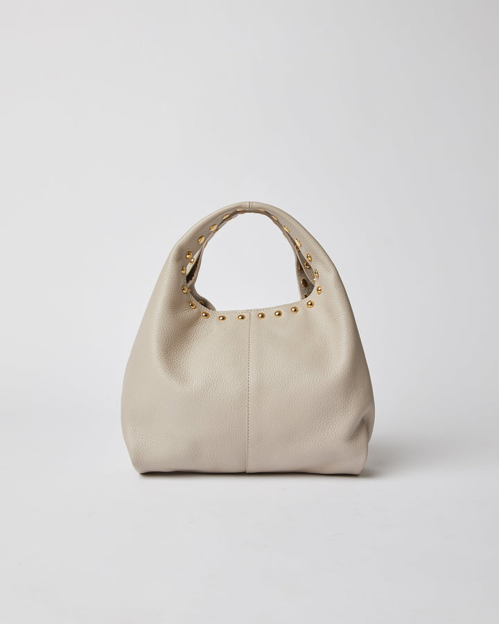 SIDNEY MINI LEATHER TOTE STUDDED