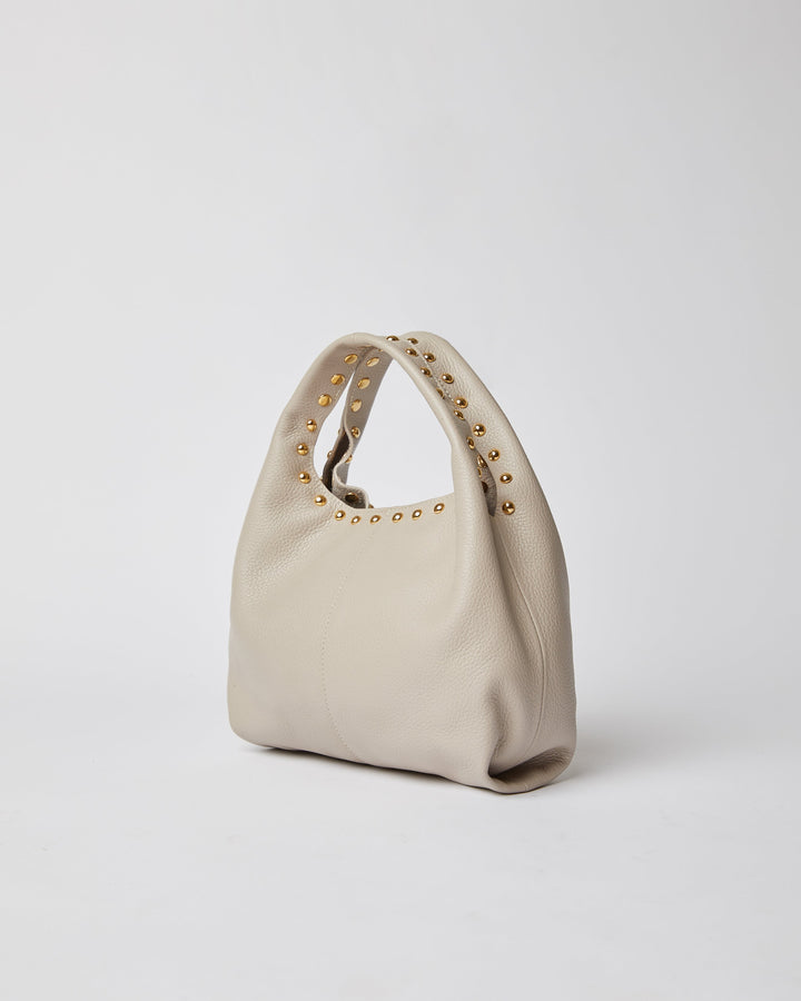 SIDNEY MINI LEATHER TOTE STUDDED