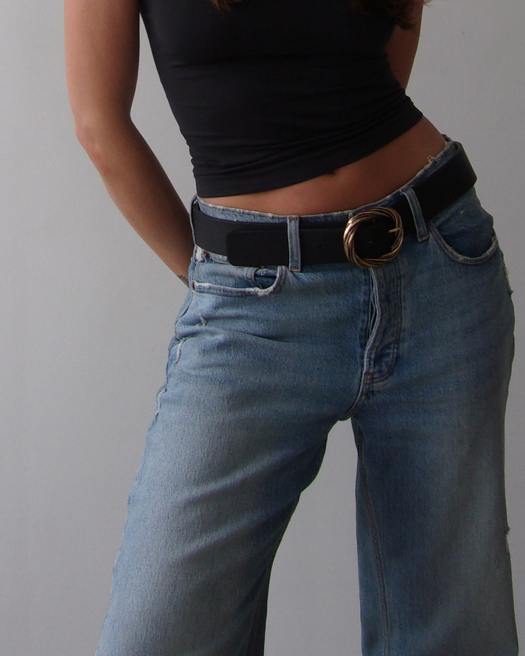 AMBROSE LEATHER BELT