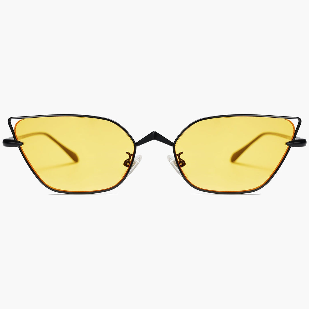 5 Colors - Half Frame Flight Sunglasses