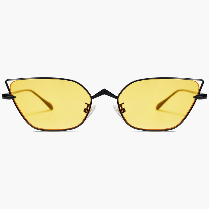 5 Colors - Half Frame Flight Sunglasses