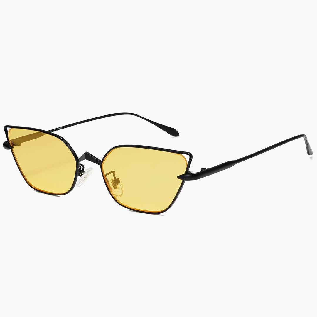 5 Colors - Half Frame Flight Sunglasses