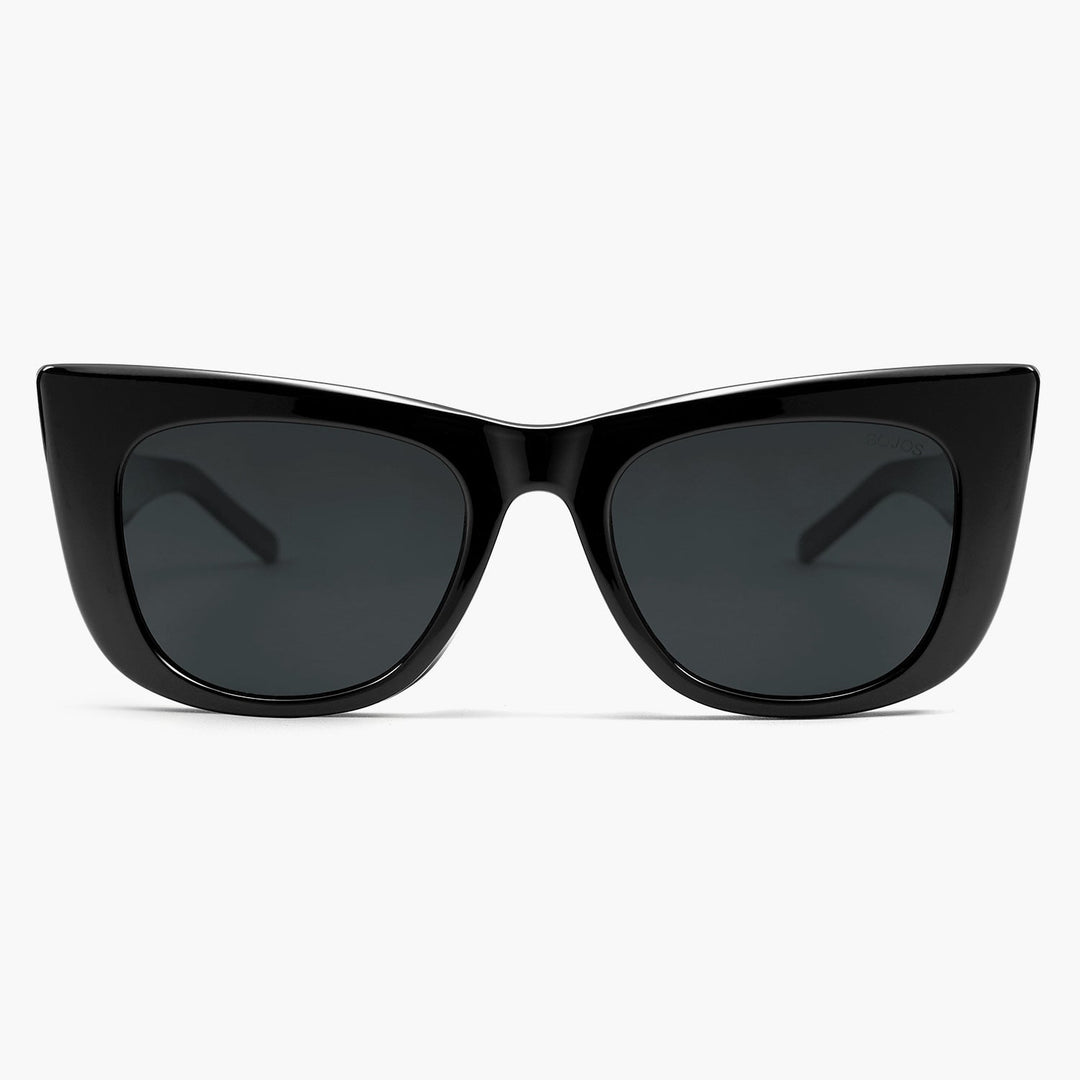 5 color rhinestone lens polarized sunglasses