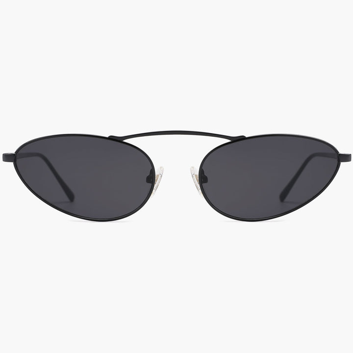 4 Colors - Minimalist Stripe Trimmed Sunglasses