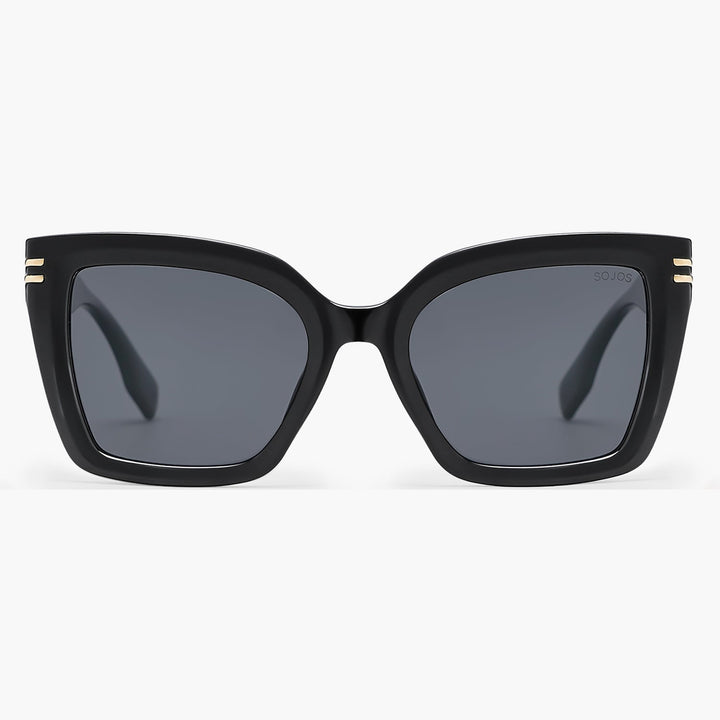 5 Colors - Cutout Logo Large Sunglasses
