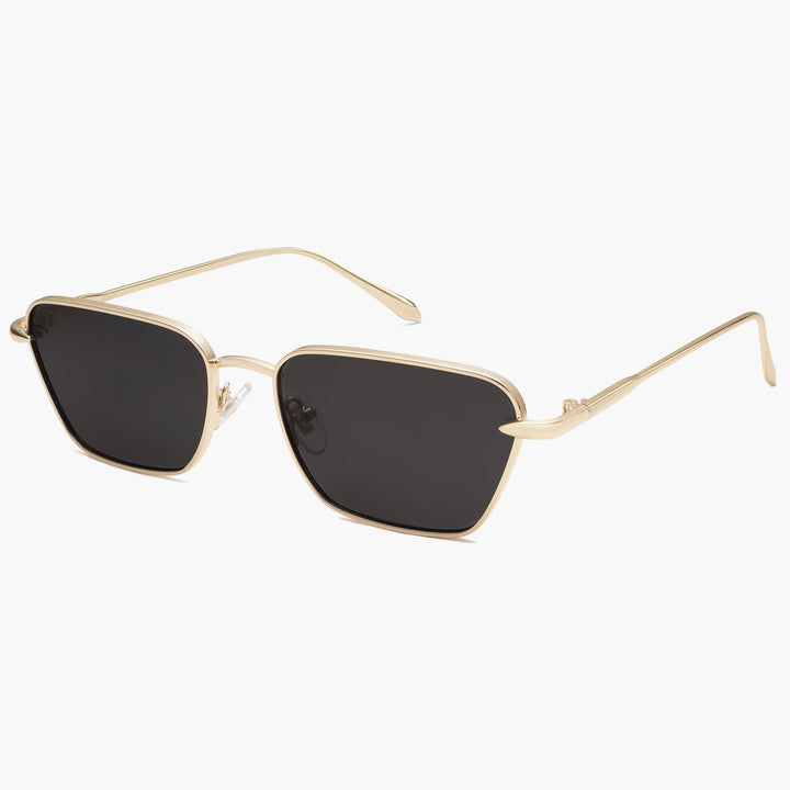 4 Colors - Frosted Large Square Sunglasses