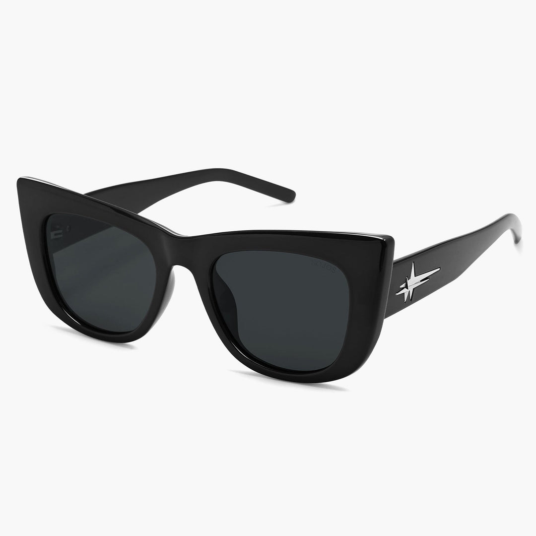 5 color rhinestone lens polarized sunglasses