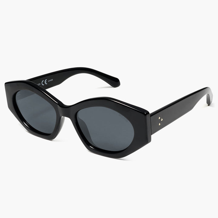 4-color fashionable four-leaf clover temple polarized sunglasses