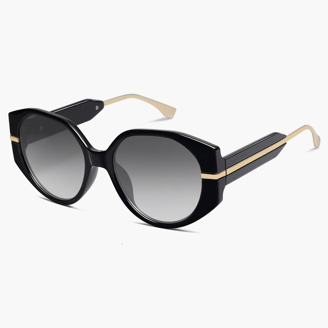 6 color luxury rhinestone lens polarized sunglasses