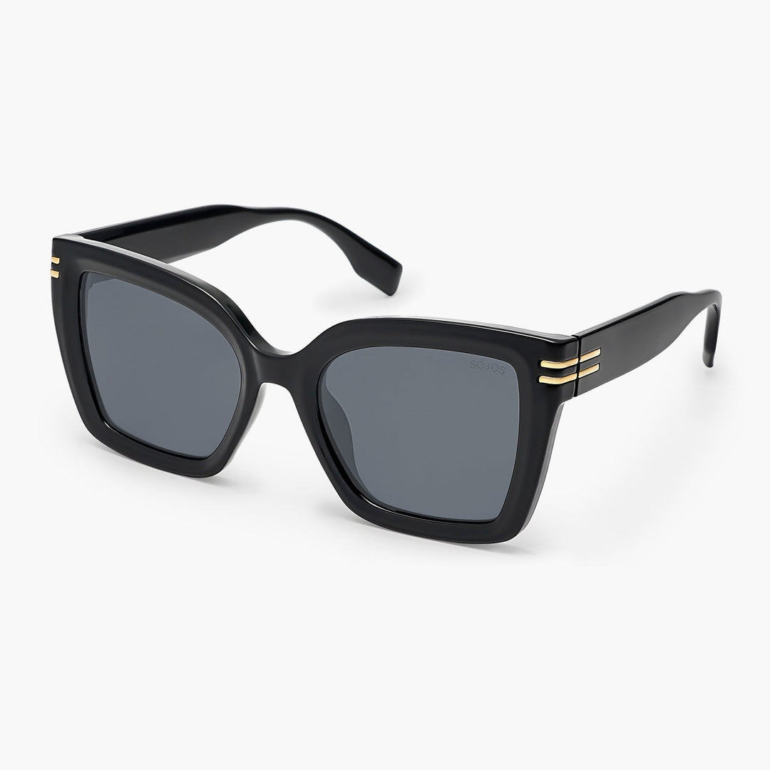 5 Colors - Cutout Logo Large Sunglasses