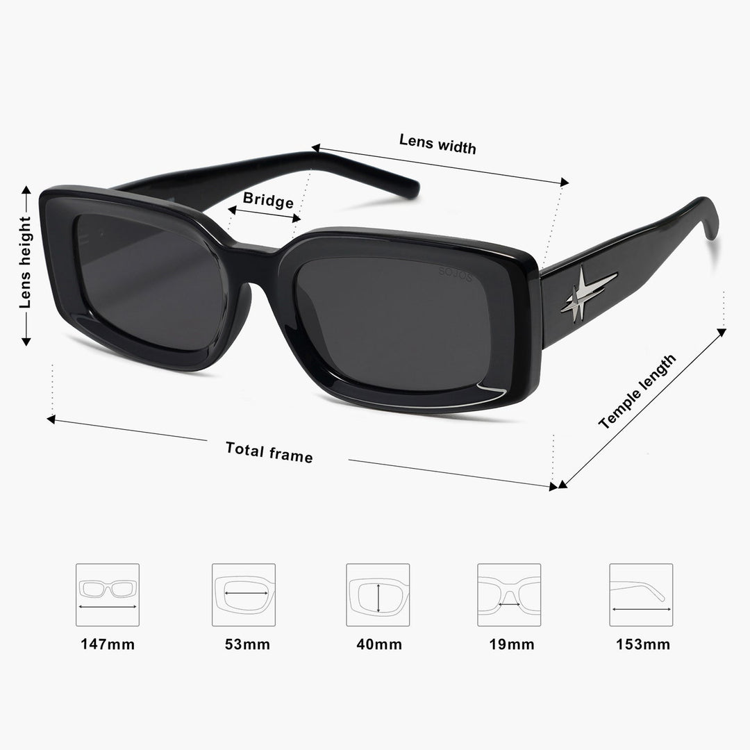 6 Colors - Pearl Trimmed Sunglasses