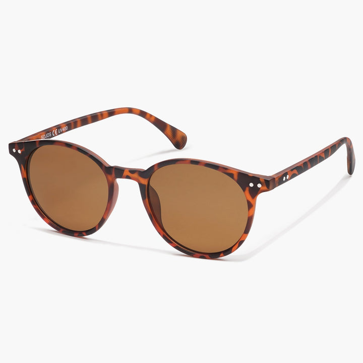 8-colour colour blocked temples sunglasses
