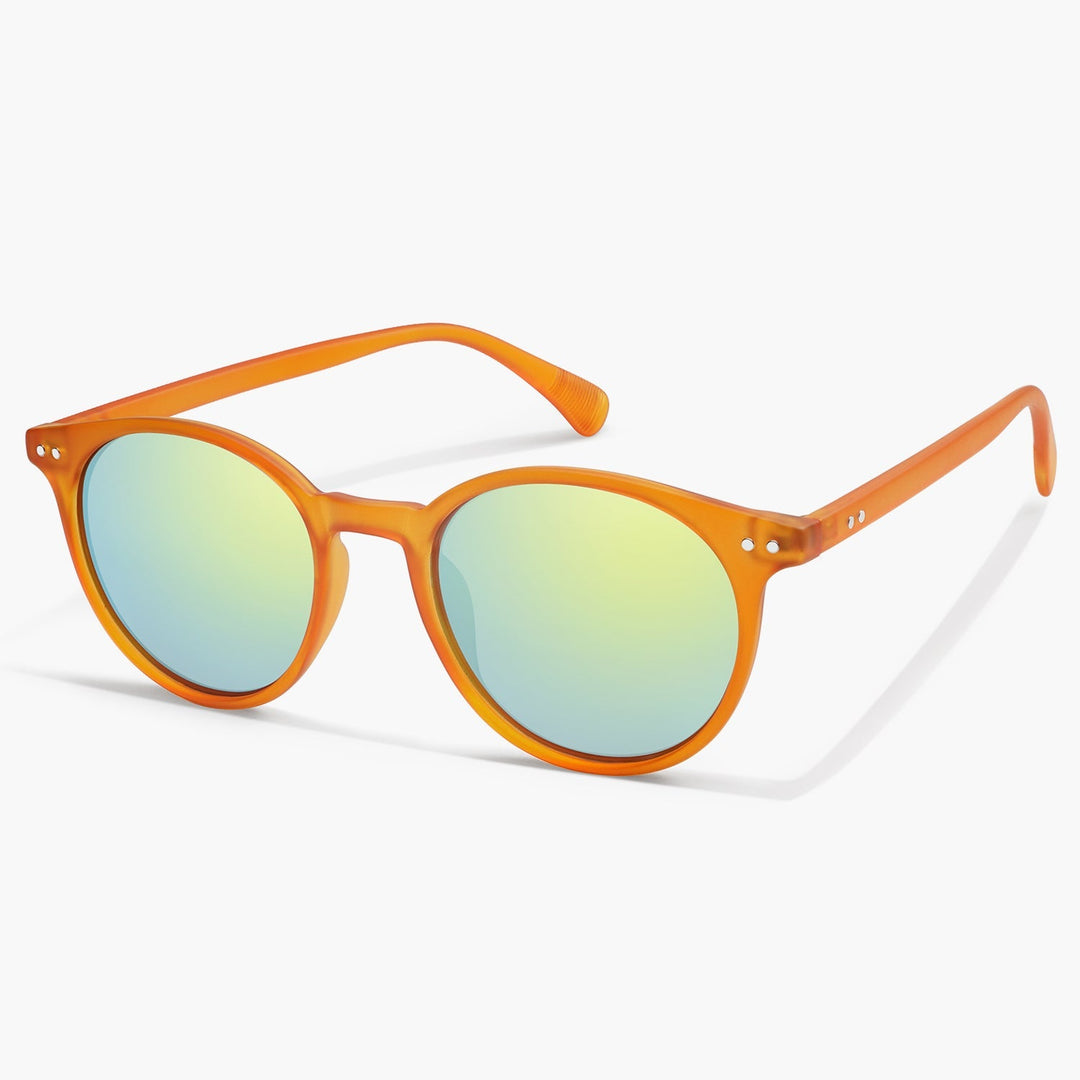 8-colour colour blocked temples sunglasses