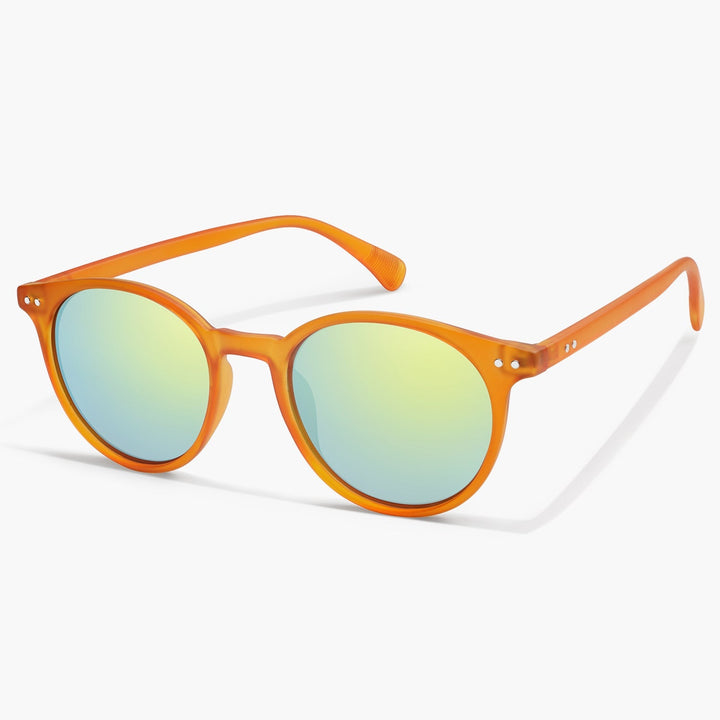 8-colour colour blocked temples sunglasses
