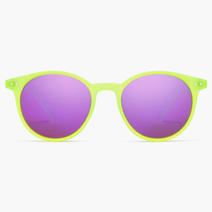 8-colour colour blocked temples sunglasses